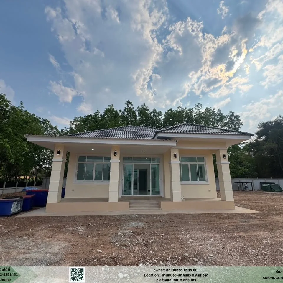 ส่งมอบบ้าน คุณนันทวดี ศรีประชัย — บ้านสไตล์ปั้นหยา
